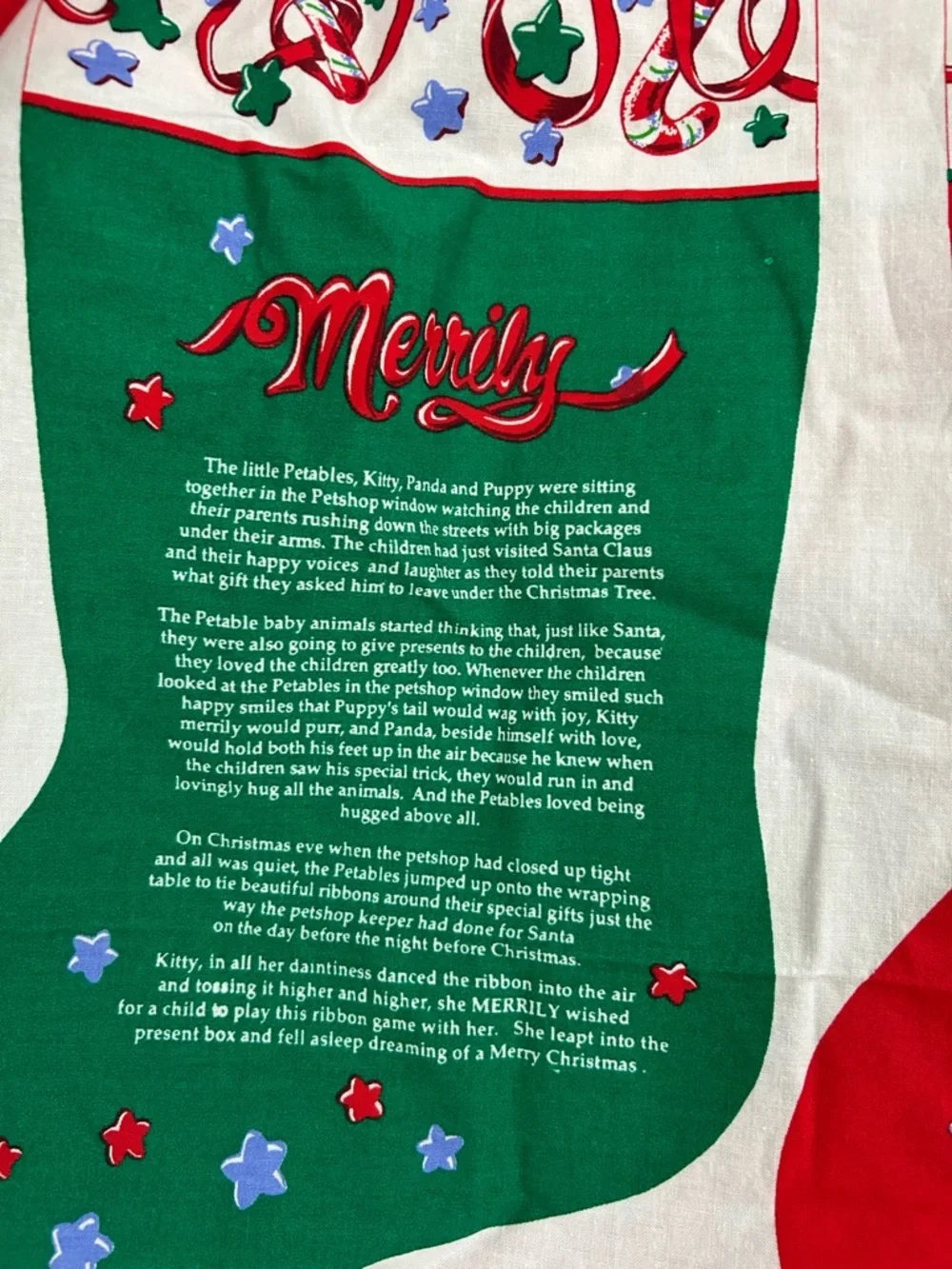 Vintage Cheryl Ann Johnson‎ Christmas Holiday Stocking Sewing Craft 3 Stockings